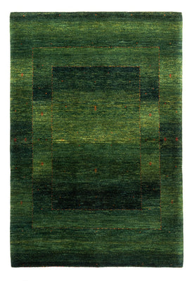 Gabbeh Teppich - Loribaft Perser - 186 x 126 cm - grün