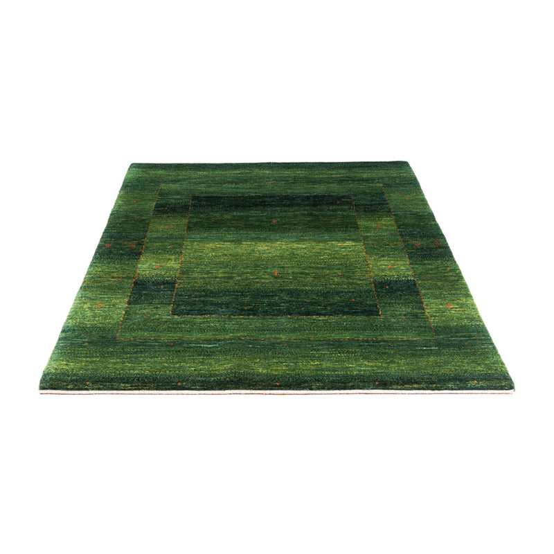 Gabbeh Teppich - Loribaft Perser - 186 x 126 cm - grün