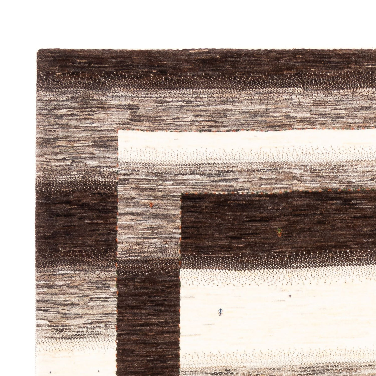 Gabbeh Teppich - Loribaft Perser - 297 x 221 cm - grau