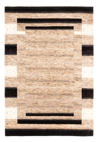 Gabbeh Teppich - Loribaft Perser - 300 x 210 cm - grau