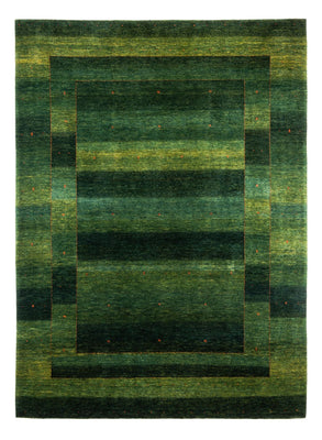 Gabbeh Teppich - Loribaft Perser - 309 x 226 cm - grün