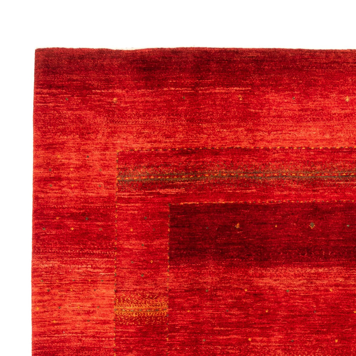 Gabbeh Teppich - Loribaft Perser - 300 x 221 cm - rot