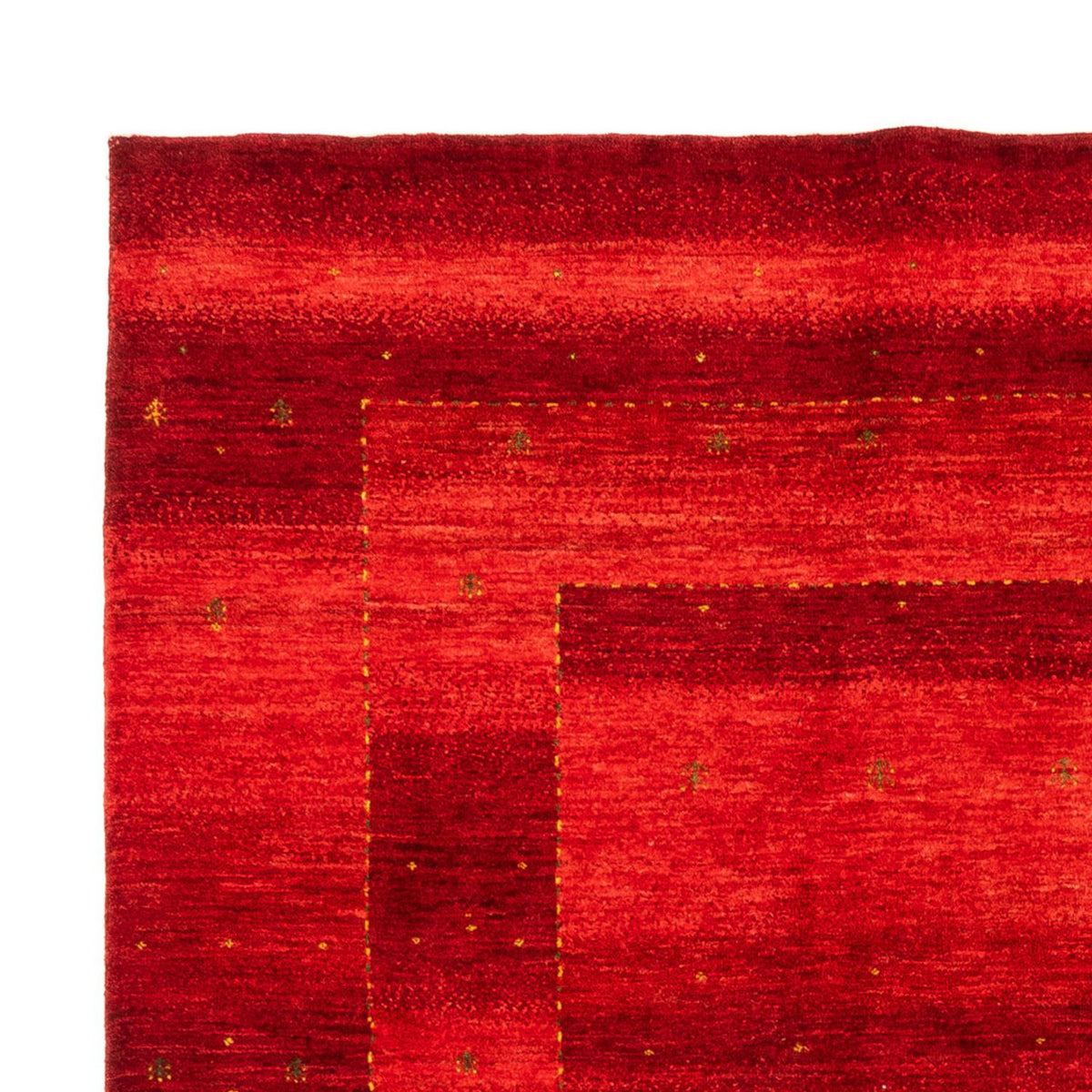 Gabbeh Teppich - Loribaft Perser - 277 x 217 cm - rot