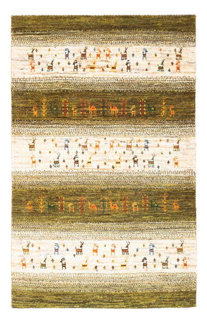 Gabbeh Teppich - Loribaft Perser - 138 x 85 cm - mehrfarbig