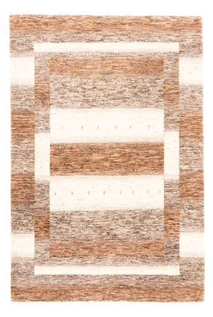 Gabbeh Teppich - Loribaft Perser - 252 x 174 cm - natur