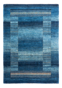 Gabbeh Teppich - Loribaft Perser - 183 x 126 cm - blau