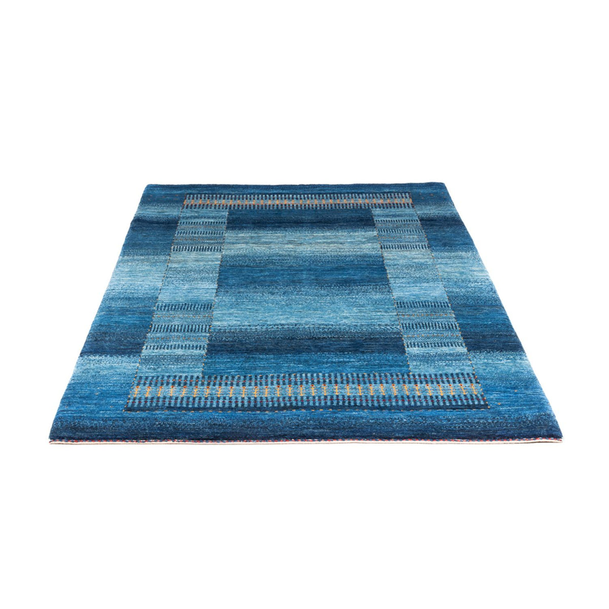 Gabbeh Teppich - Loribaft Perser - 183 x 126 cm - blau