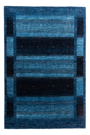 Gabbeh Teppich - Loribaft Perser - 256 x 180 cm - blau