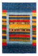 Gabbeh Teppich - Loribaft Perser - Royal - 239 x 162 cm - blau