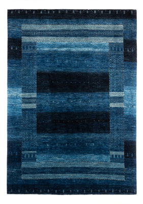 Gabbeh Teppich - Loribaft Perser - 288 x 197 cm - blau