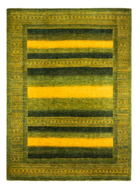 Gabbeh Teppich - Loribaft Perser - 298 x 216 cm - grün