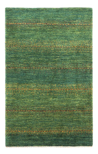 Gabbeh Teppich - Loribaft Perser - 122 x 80 cm - grün