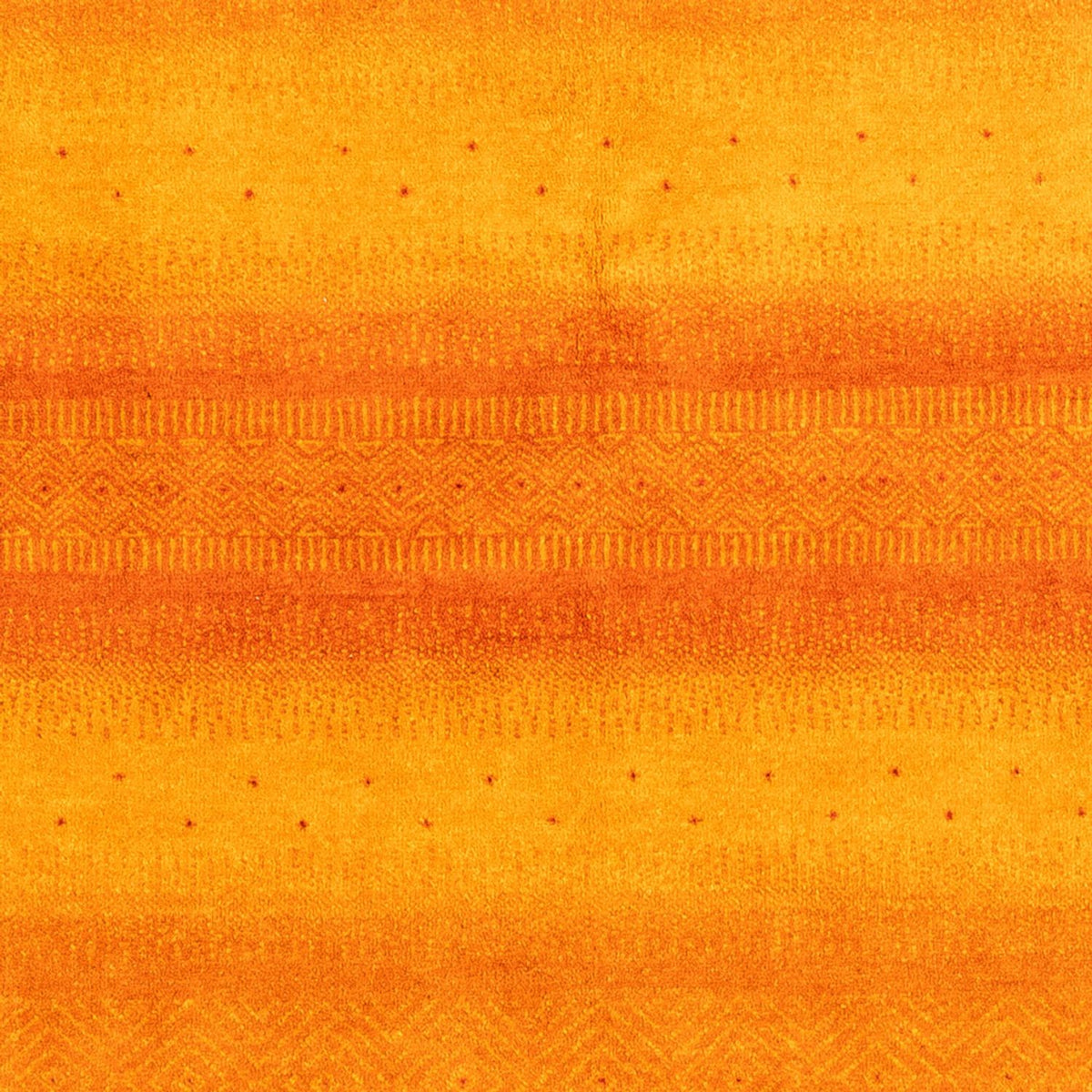 Gabbeh Teppich - Loribaft Perser - 206 x 150 cm - orange