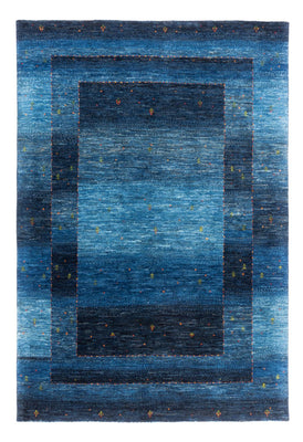 Gabbeh Teppich - Loribaft Perser - 210 x 146 cm - blau
