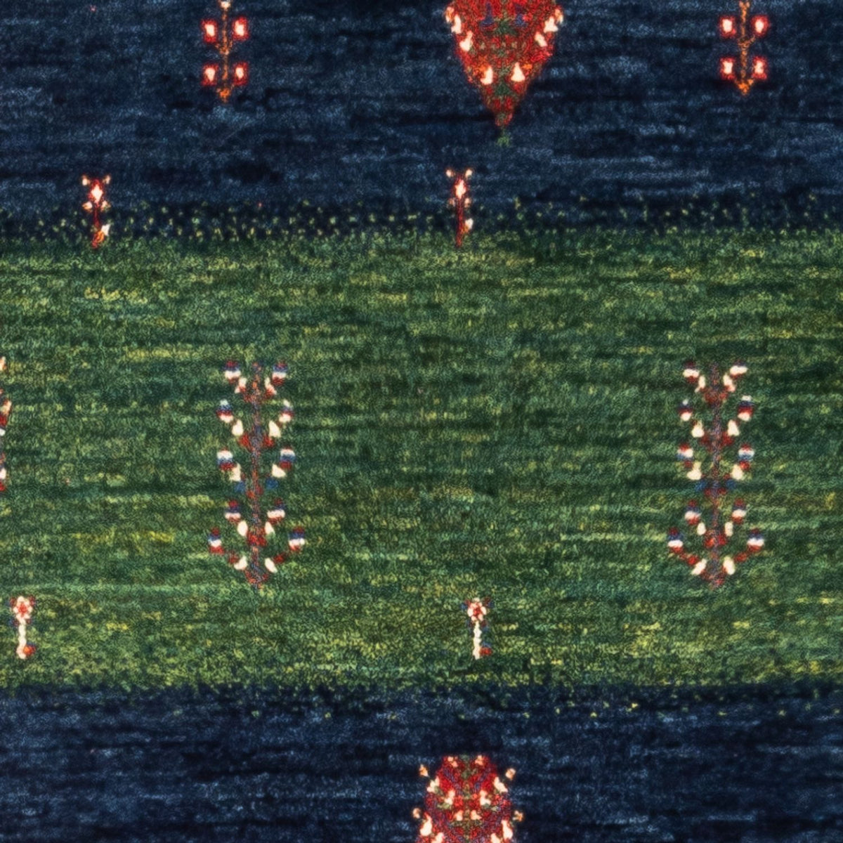 Gabbeh Teppich - Loribaft Perser - Royal - 133 x 83 cm - mehrfarbig