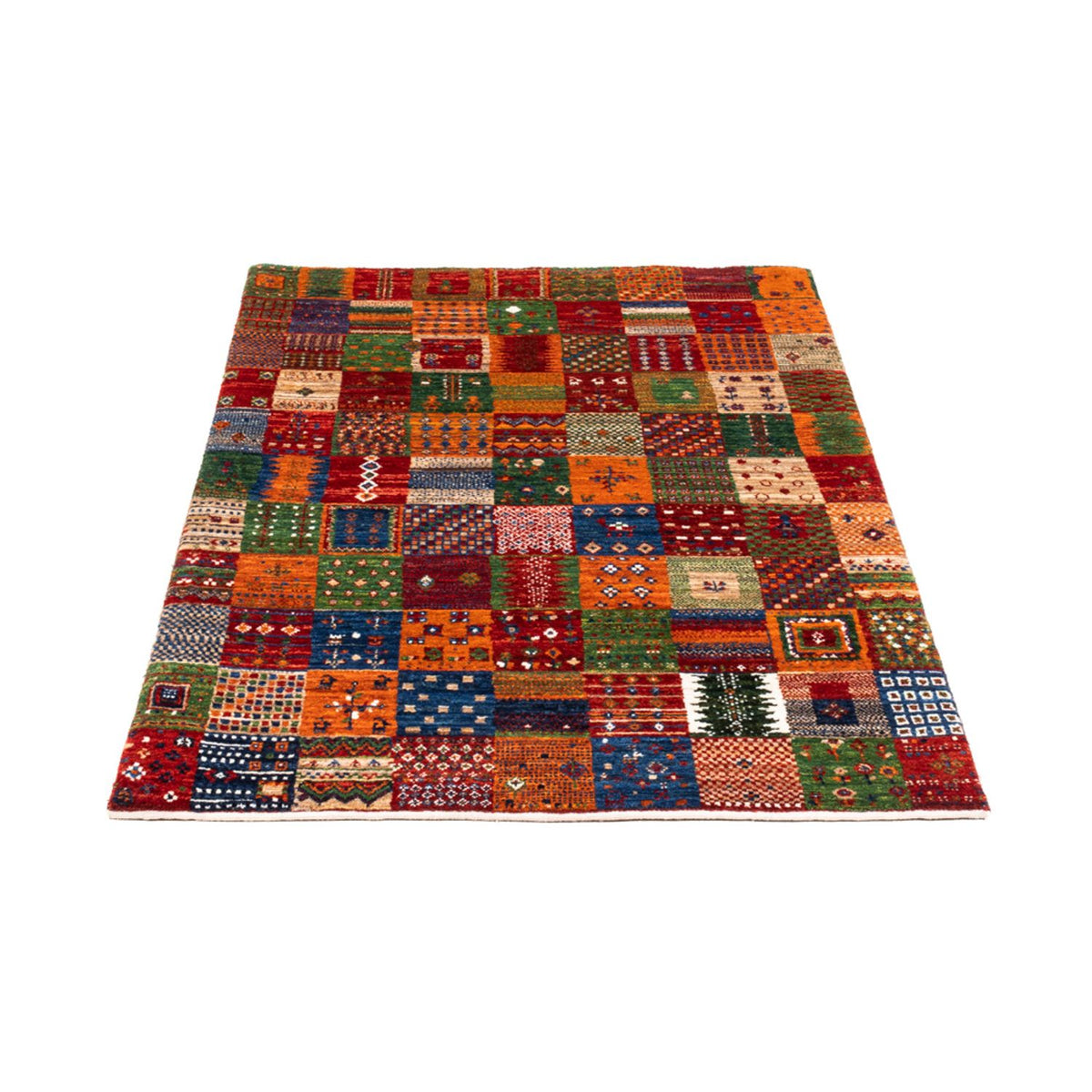 Gabbeh Teppich - Loribaft Perser - Royal - 137 x 88 cm - mehrfarbig