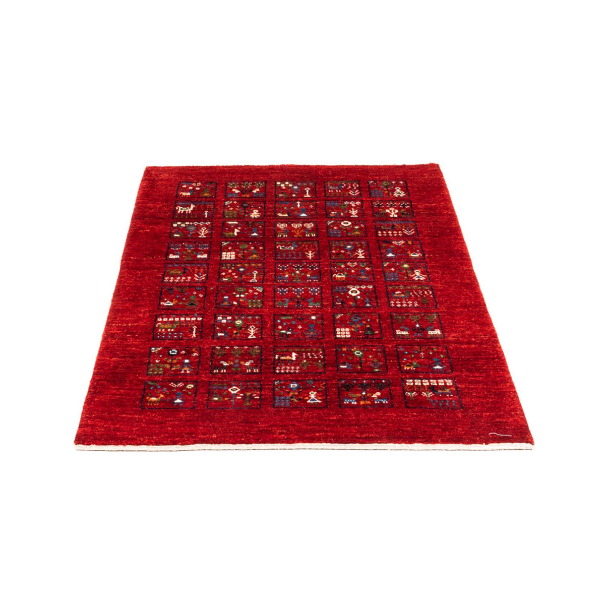 Gabbeh Teppich - Loribaft Perser - Royal - 124 x 82 cm - mehrfarbig