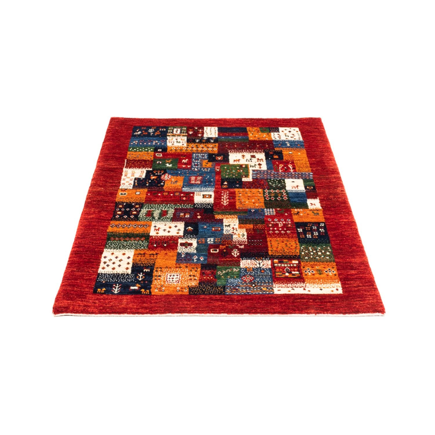 Gabbeh Teppich - Loribaft Perser - Royal - 127 x 84 cm - mehrfarbig