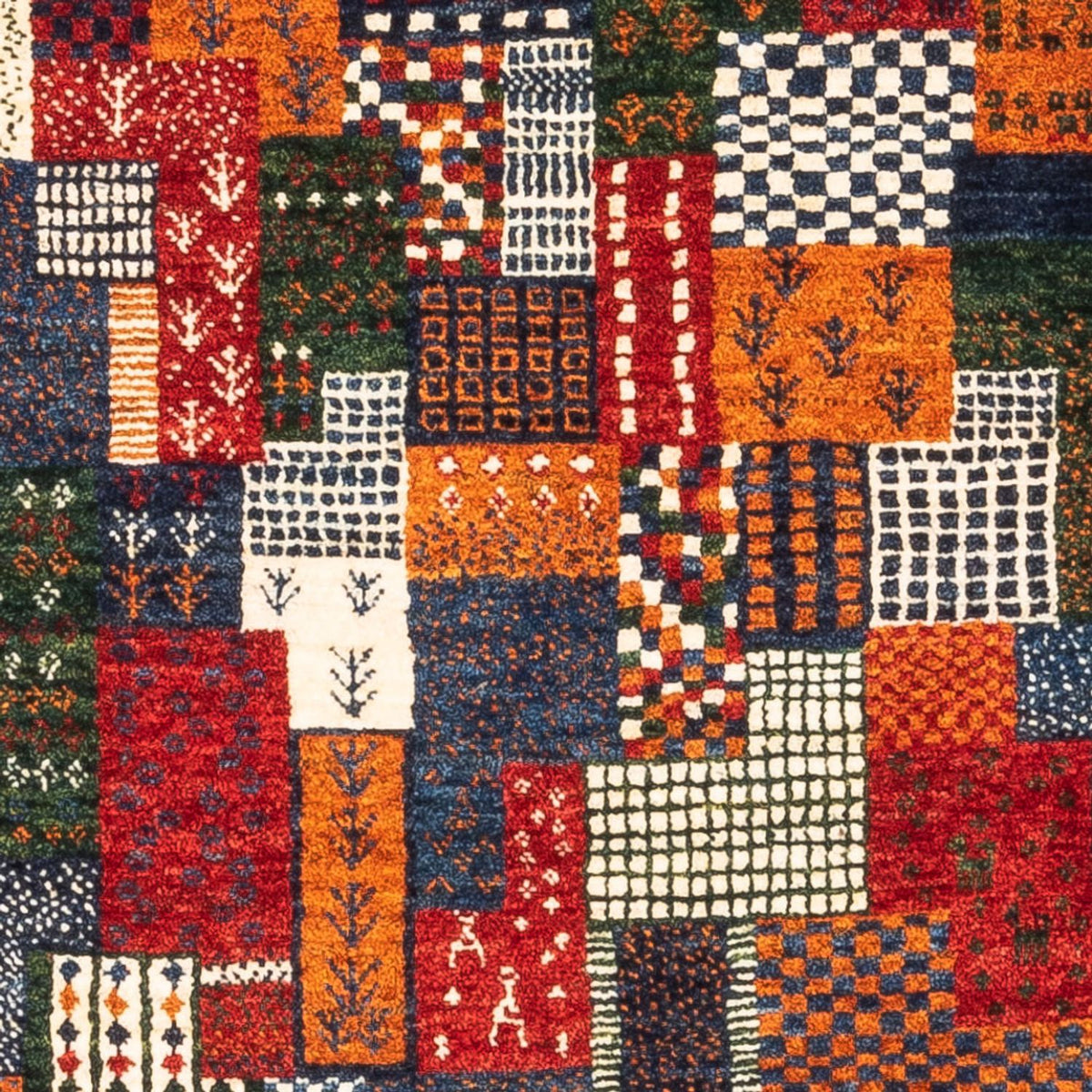 Gabbeh Teppich - Loribaft Perser - Royal - 120 x 80 cm - mehrfarbig