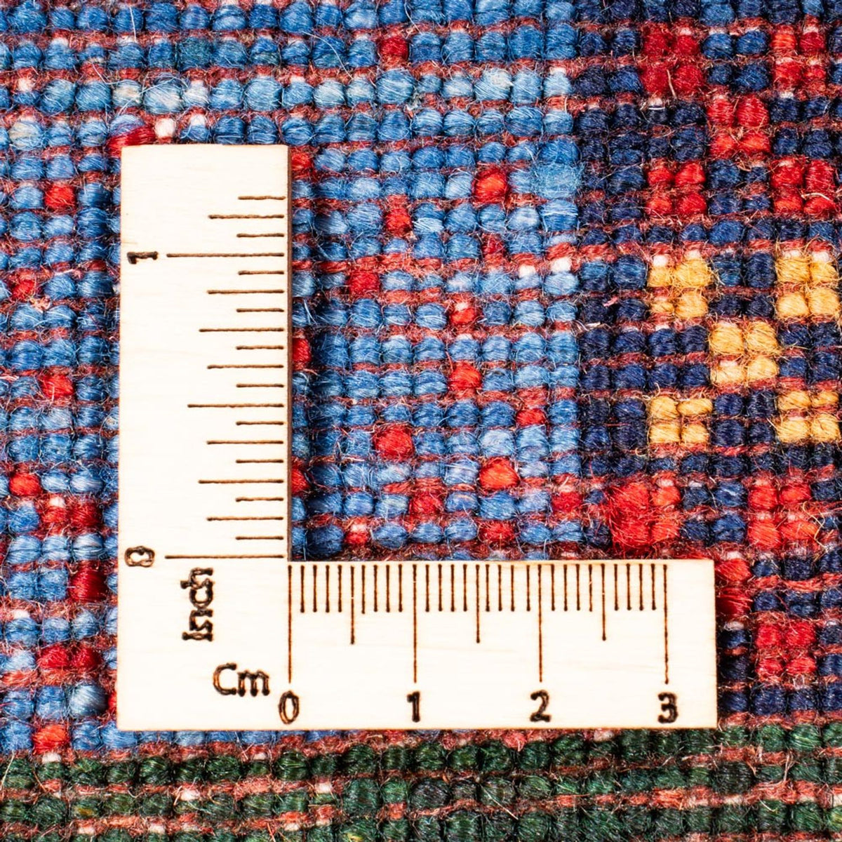 Gabbeh Teppich - Loribaft Perser - Royal - 127 x 83 cm - grün