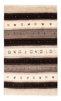 Gabbeh Teppich - Loribaft Perser - Royal - 134 x 84 cm - braun