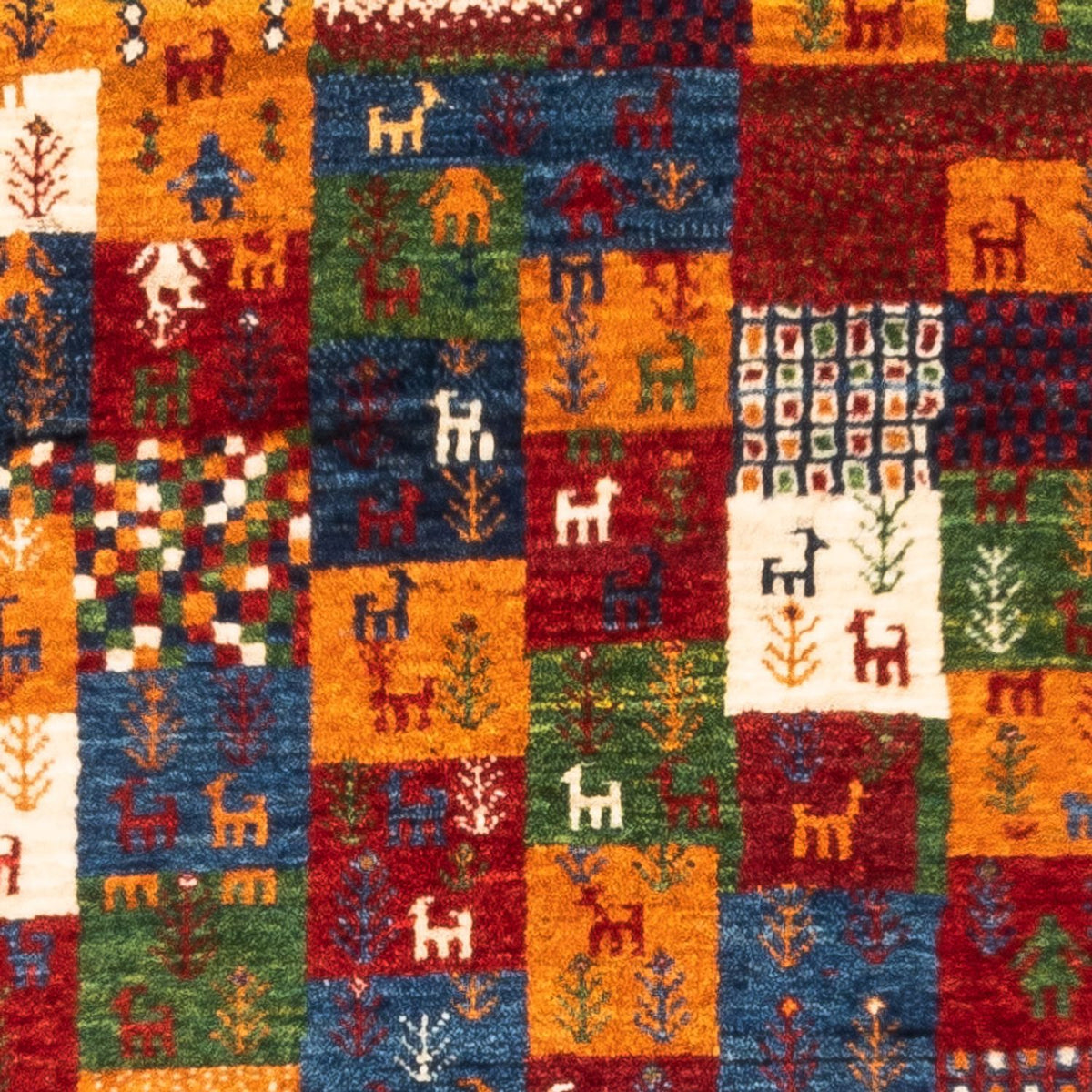 Gabbeh Teppich - Loribaft Perser - Royal - 133 x 85 cm - mehrfarbig