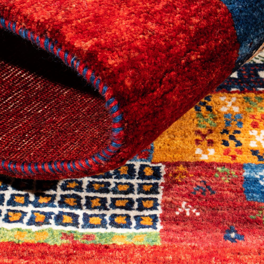 Gabbeh Teppich - Loribaft Perser - Royal - 120 x 87 cm - mehrfarbig