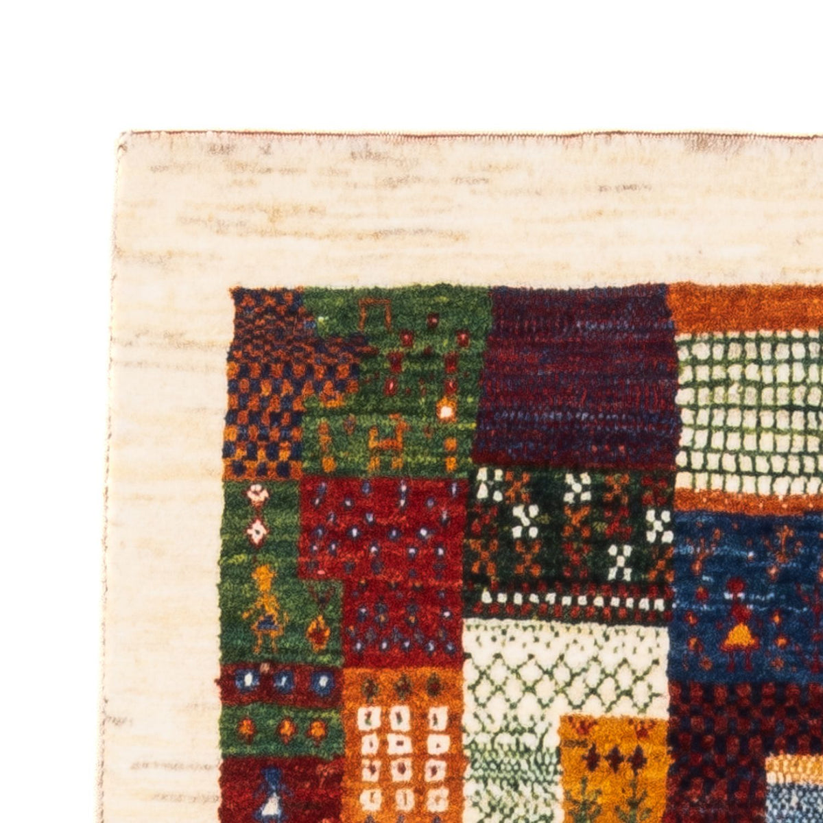 Gabbeh Teppich - Loribaft Perser - Royal - 125 x 80 cm - mehrfarbig