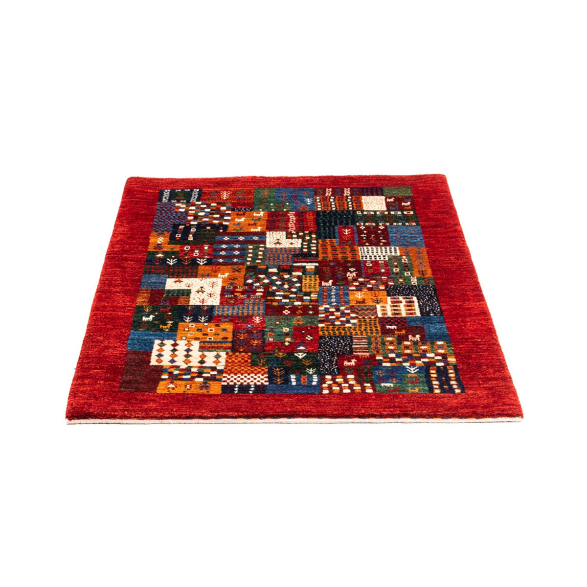 Gabbeh Teppich - Loribaft Perser - Royal - 122 x 86 cm - mehrfarbig
