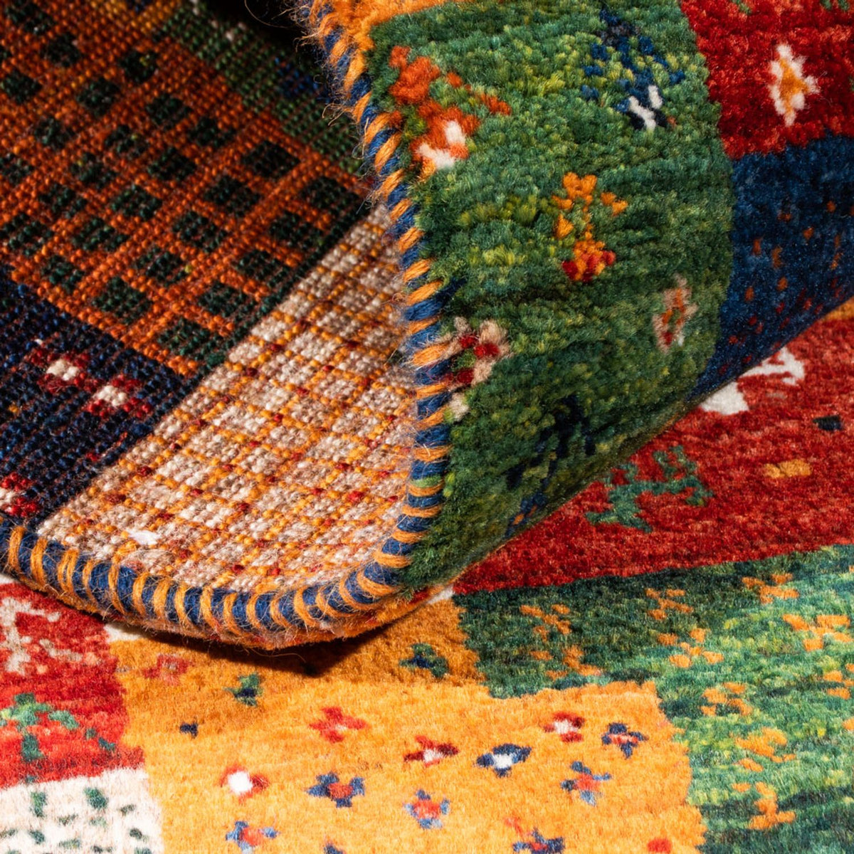 Gabbeh Teppich - Loribaft Perser - Royal - 125 x 80 cm - mehrfarbig