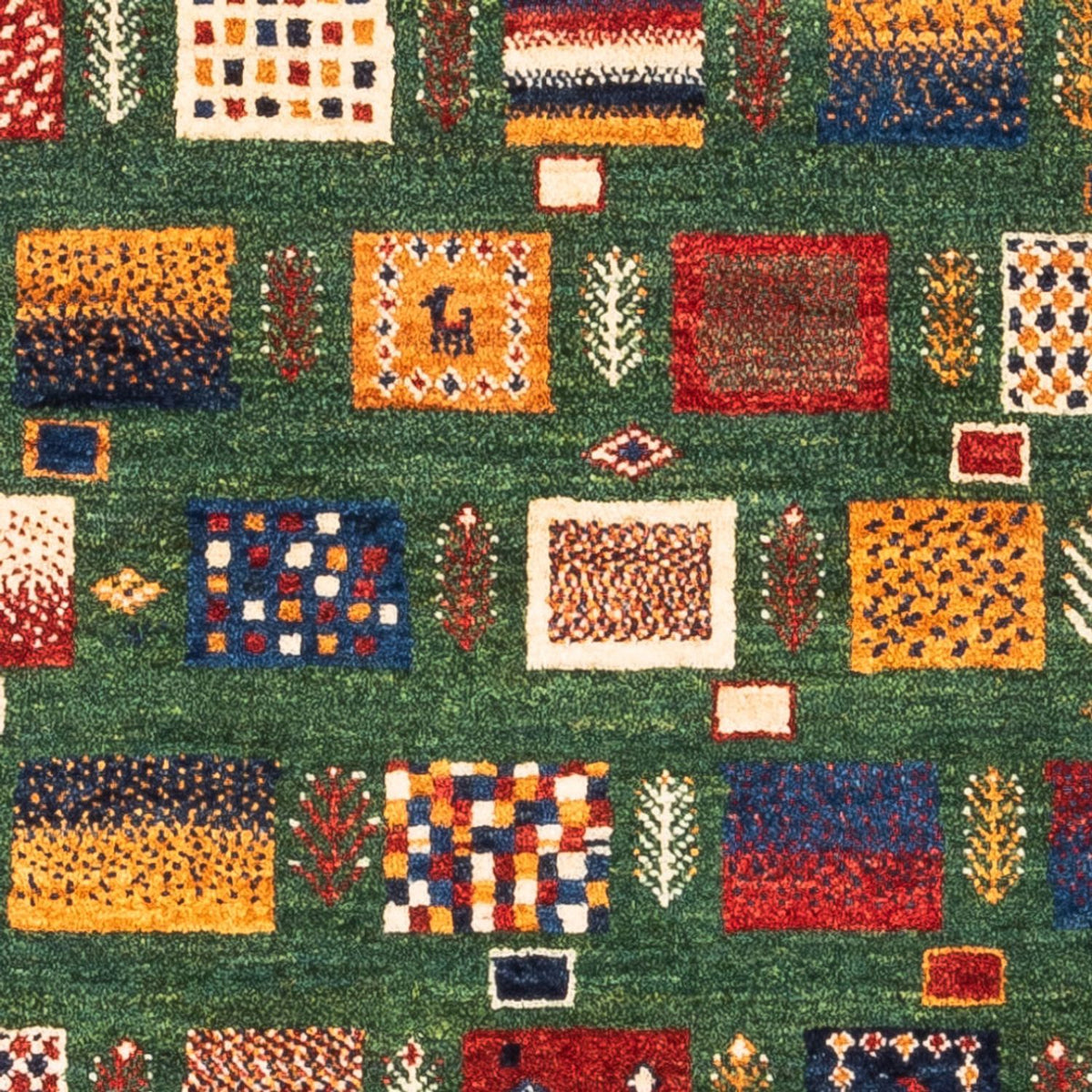 Gabbeh Teppich - Loribaft Perser - Royal - 117 x 83 cm - mehrfarbig