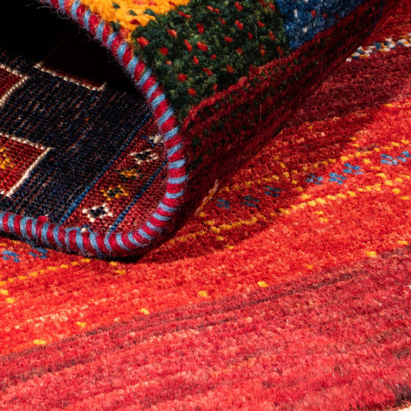 Gabbeh Teppich - Loribaft Perser - Royal - 121 x 81 cm - mehrfarbig