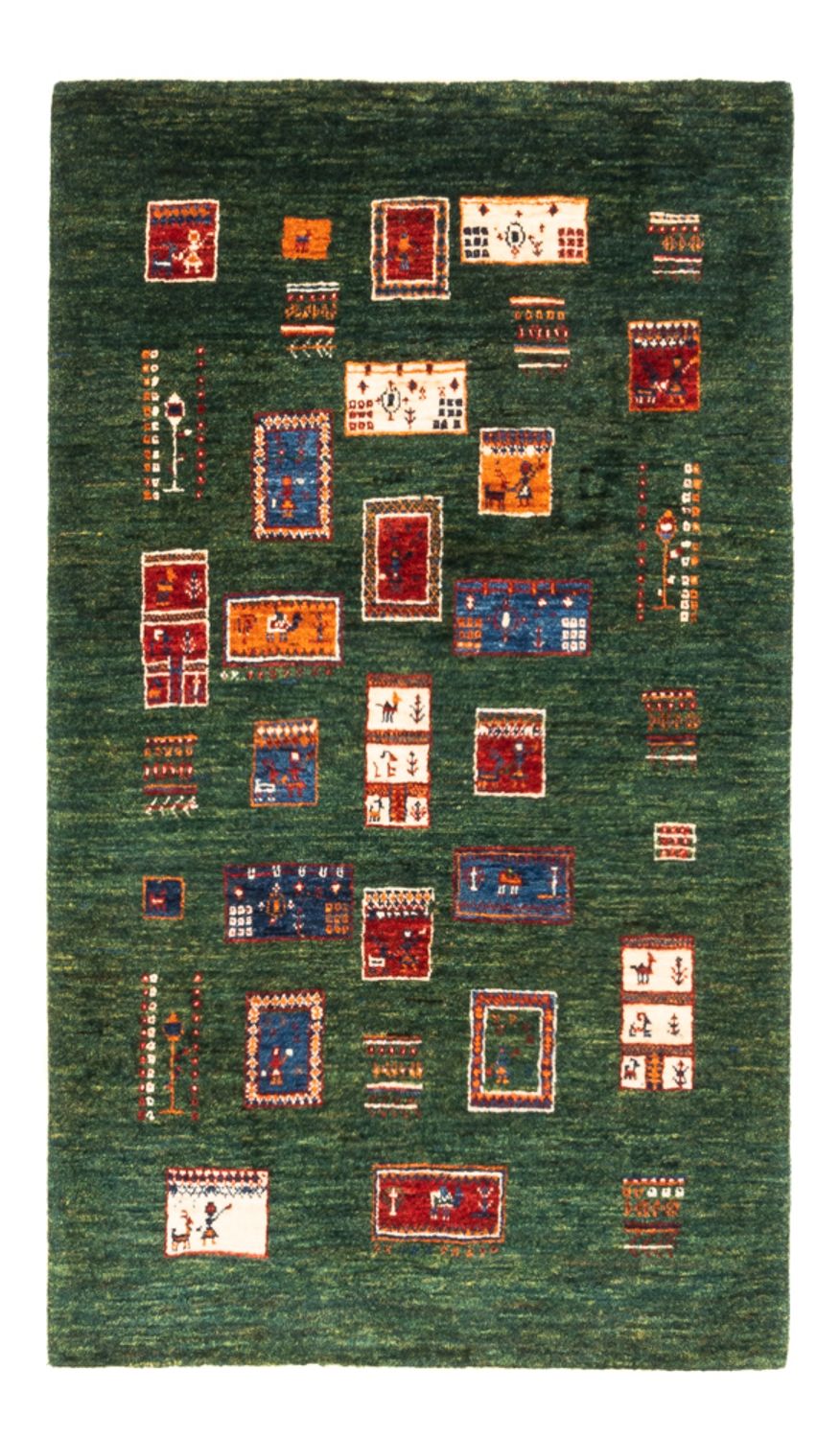 Gabbeh Teppich - Loribaft Perser - Royal - 135 x 83 cm - mehrfarbig