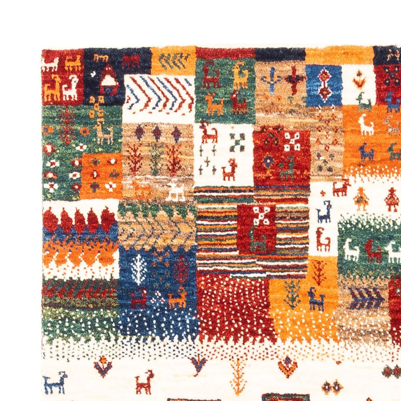 Gabbeh Teppich - Loribaft Perser - Royal - 153 x 100 cm - mehrfarbig