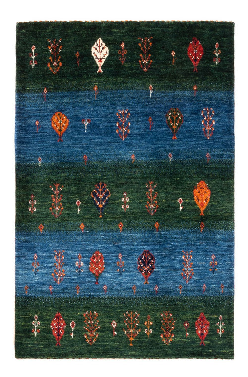 Gabbeh Teppich - Loribaft Perser - Royal - 127 x 86 cm - mehrfarbig