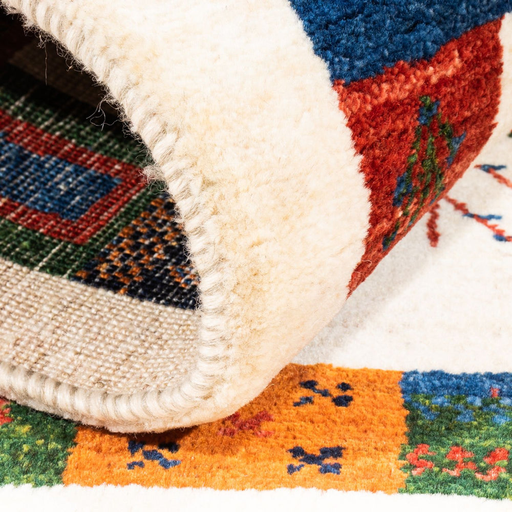 Gabbeh Teppich - Loribaft Perser - Royal - 120 x 84 cm - mehrfarbig