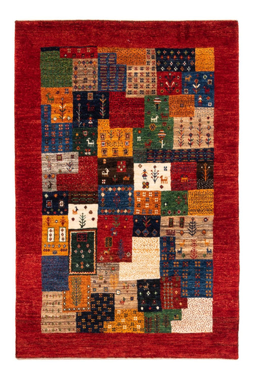 Gabbeh Teppich - Loribaft Perser - Royal - 125 x 84 cm - mehrfarbig