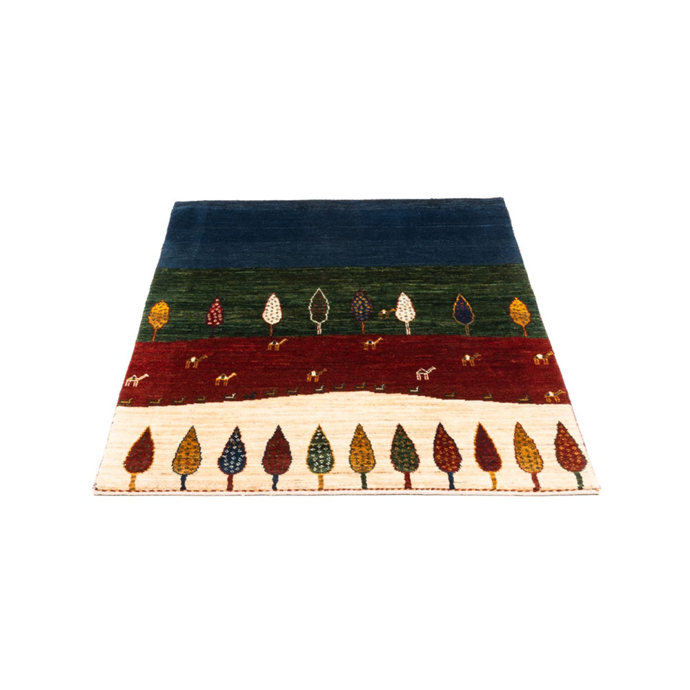 Gabbeh Teppich - Loribaft Perser - Royal - 122 x 83 cm - mehrfarbig