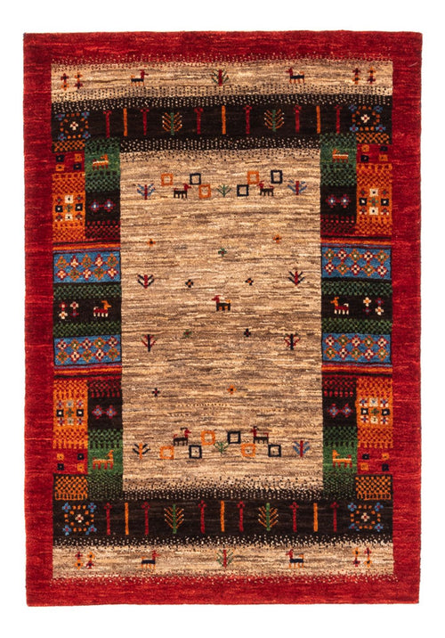 Gabbeh Teppich - Loribaft Perser - Royal - 125 x 87 cm - mehrfarbig