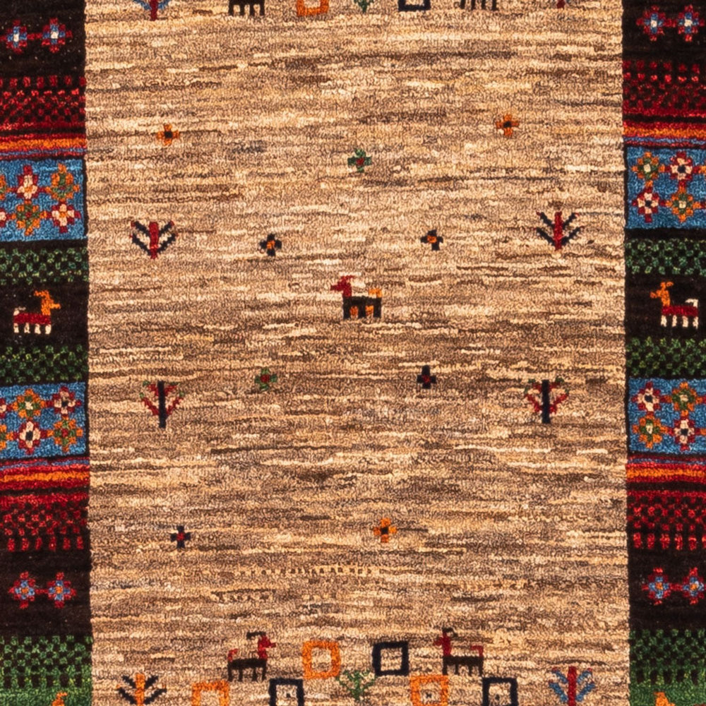 Gabbeh Teppich - Loribaft Perser - Royal - 125 x 87 cm - mehrfarbig