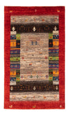 Loribaft Teppich Perser 80x128cm - Orientteppich - Rechteckig / Mehrfarbig / 80 x 128 cm Rechteckig