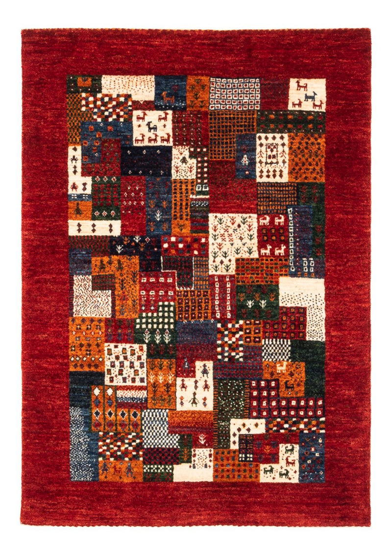 Gabbeh Teppich - Loribaft Perser - Royal - 120 x 85 cm - mehrfarbig