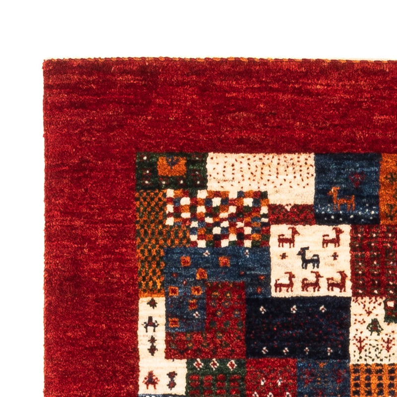 Gabbeh Teppich - Loribaft Perser - Royal - 120 x 85 cm - mehrfarbig