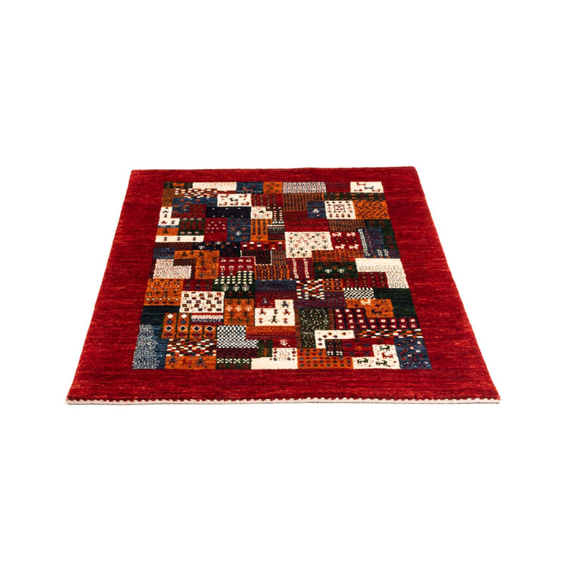Gabbeh Teppich - Loribaft Perser - Royal - 120 x 85 cm - mehrfarbig