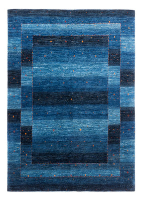 Gabbeh Teppich - Loribaft Perser - 215 x 152 cm - blau