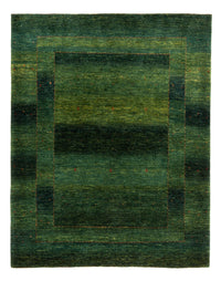 Gabbeh Teppich - Loribaft Perser - 200 x 160 cm - grün