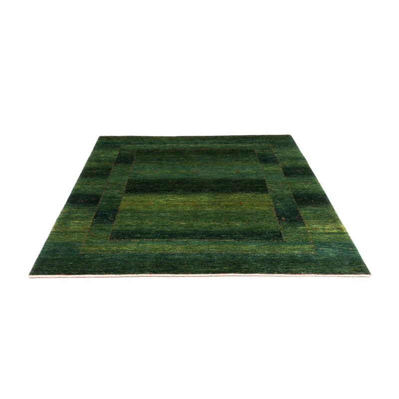 Gabbeh Teppich - Loribaft Perser - 200 x 160 cm - grün