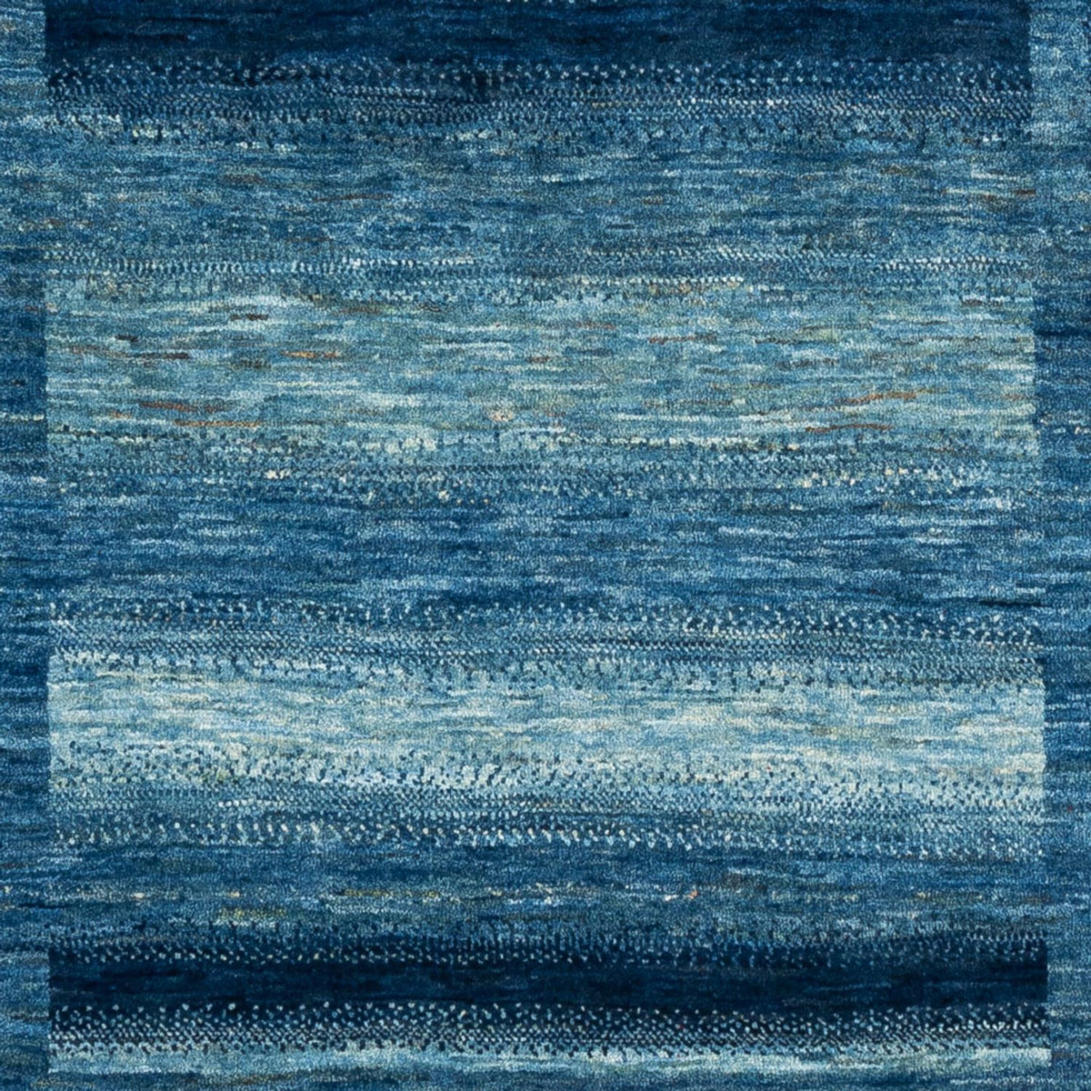 Gabbeh Teppich - Loribaft Perser - Royal - 198 x 158 cm - blau