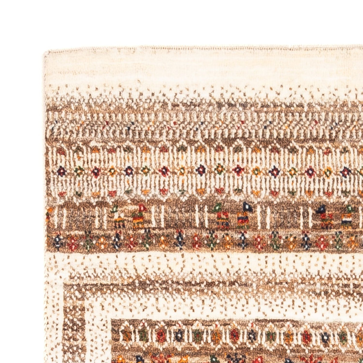 Gabbeh Teppich - Loribaft Perser - Royal - 136 x 84 cm - mehrfarbig