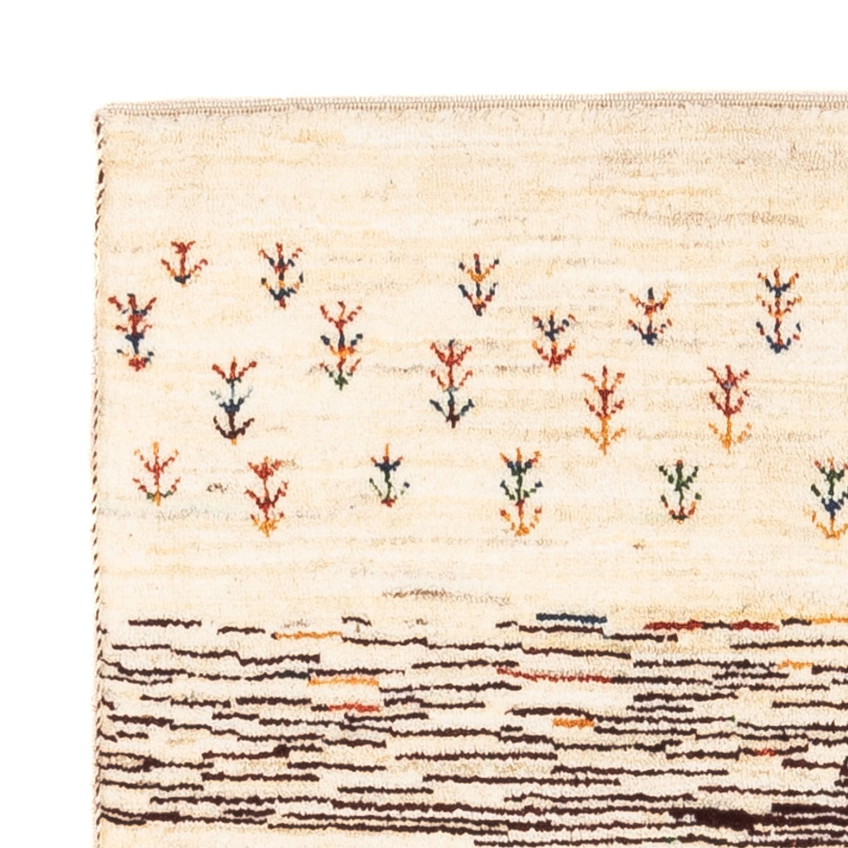 Gabbeh Teppich - Loribaft Perser - Royal - 120 x 83 cm - mehrfarbig